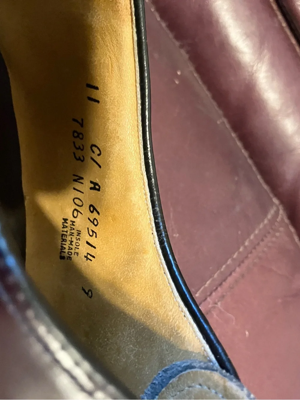 Johnston & Murphy Men’s shoes 11 C Brown Cap Toe Oxford